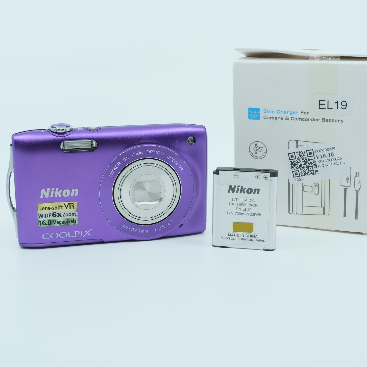 Nikon Coolpix S3300 (purple)
