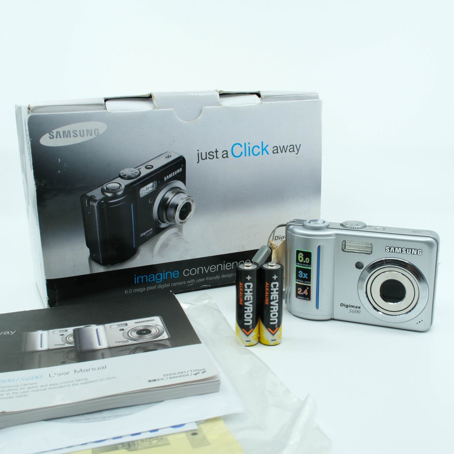 Samsung Digimax S600 (Silver)