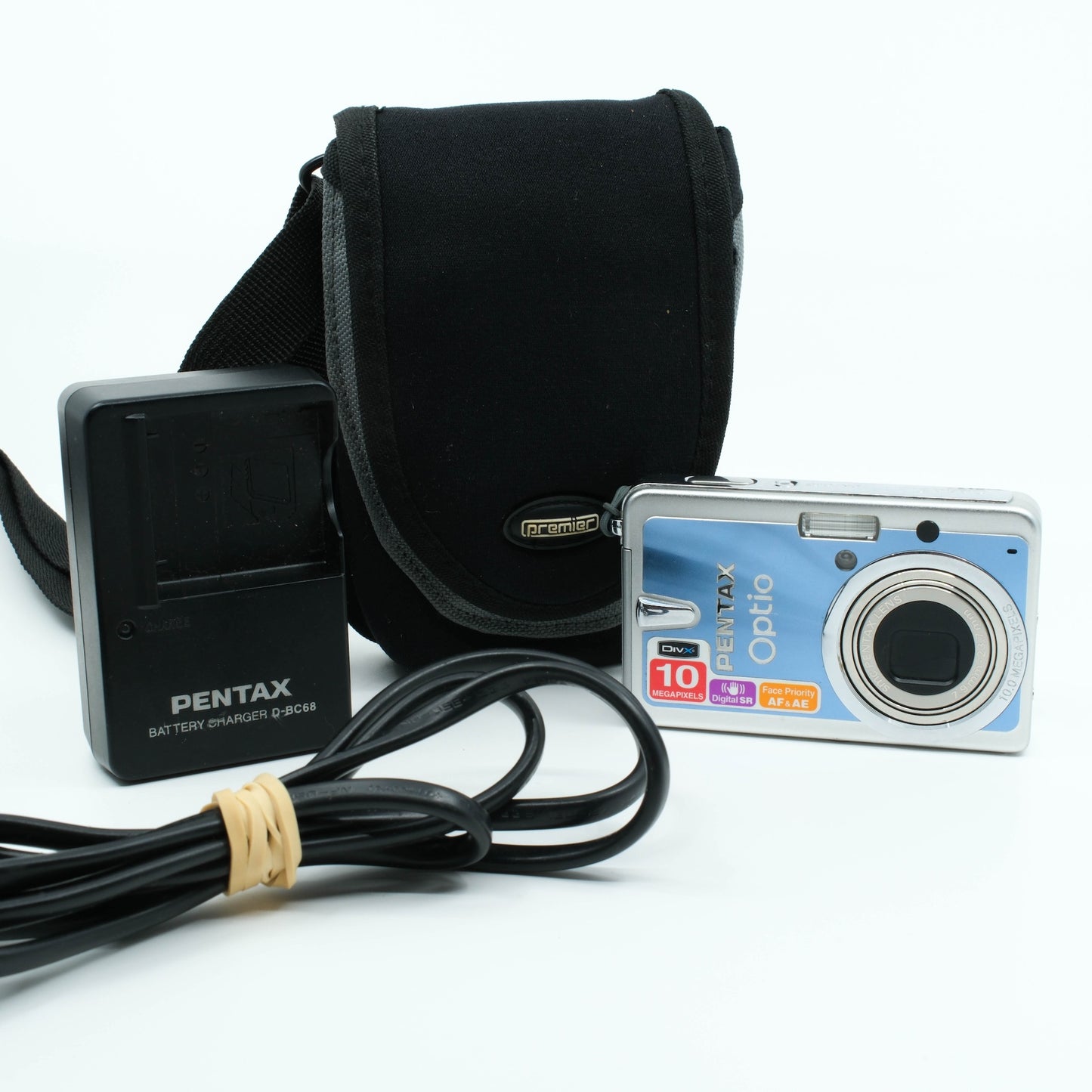 Pentax Optio S10 (Blue/Silver)