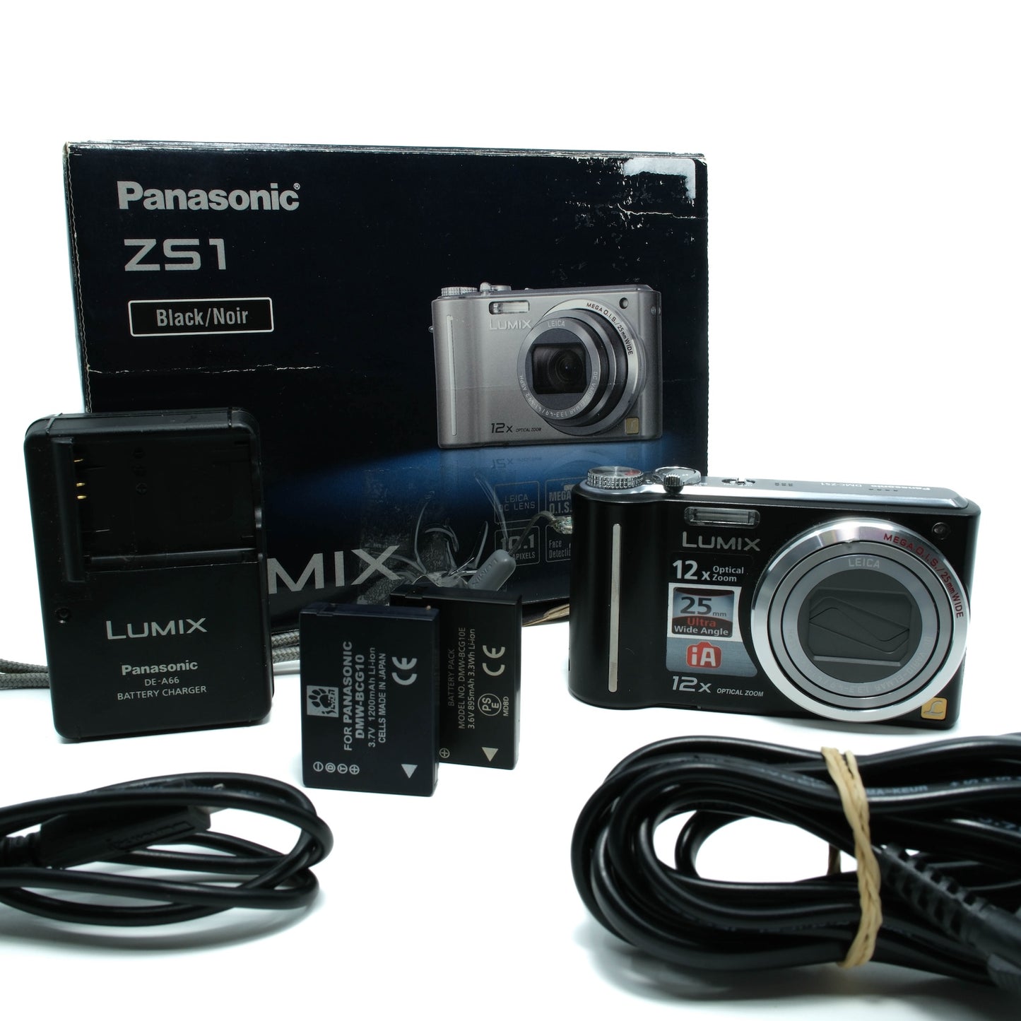 Panasonic LUMIX DMC-ZS1 (Black)