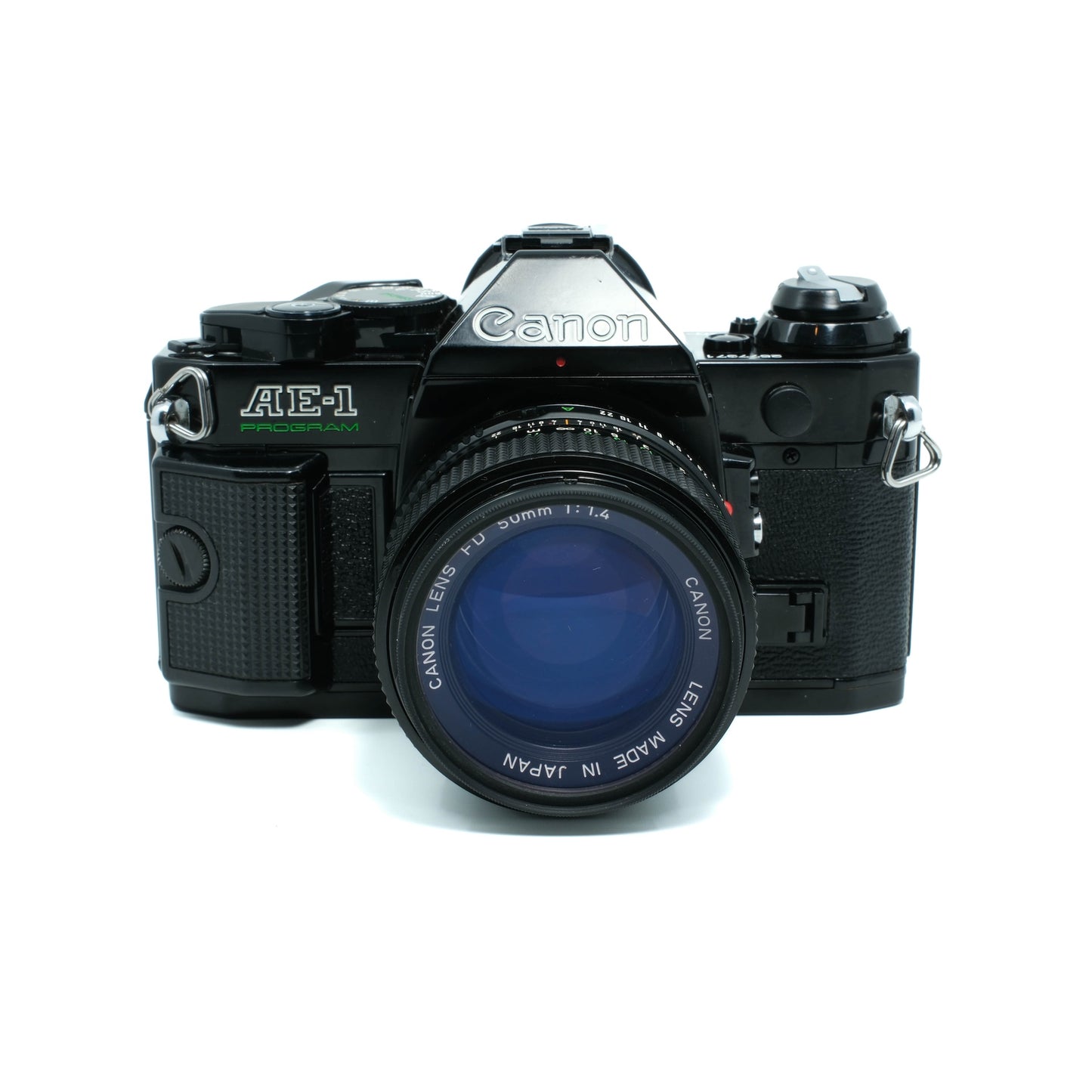 Canon AE1 Program Black + 50mm f/1.4 lens