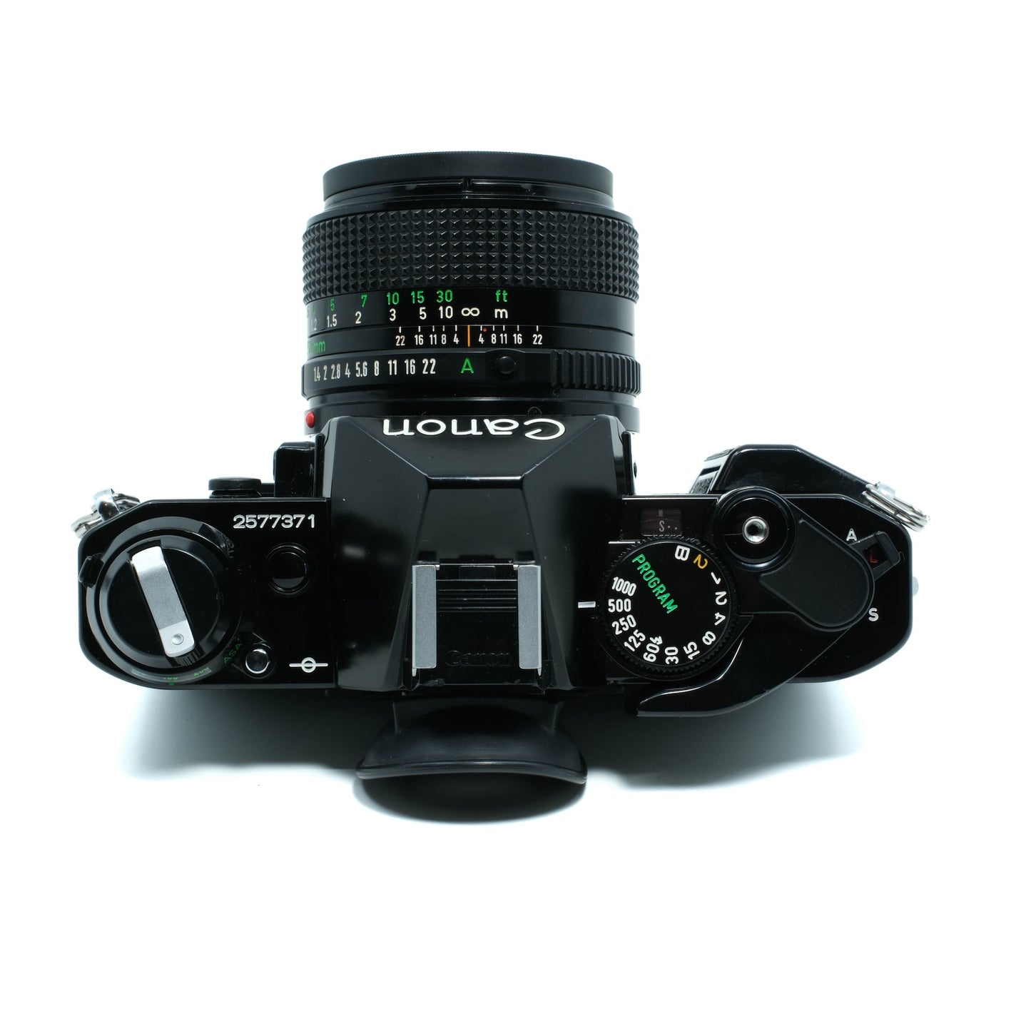 Canon AE1 Program Black + 50mm f/1.4 lens