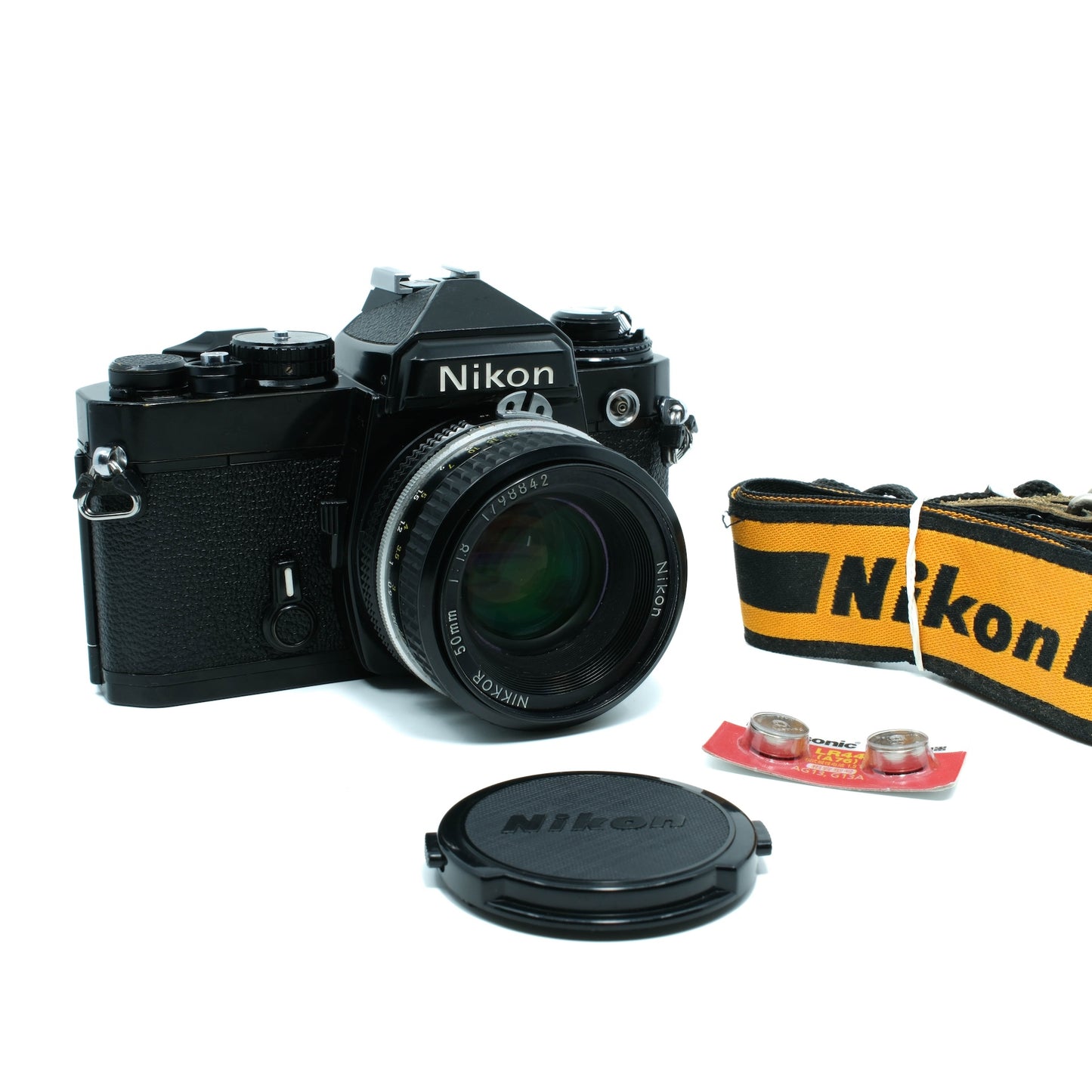 Nikon FE Black + 50mm f/1.8 lens