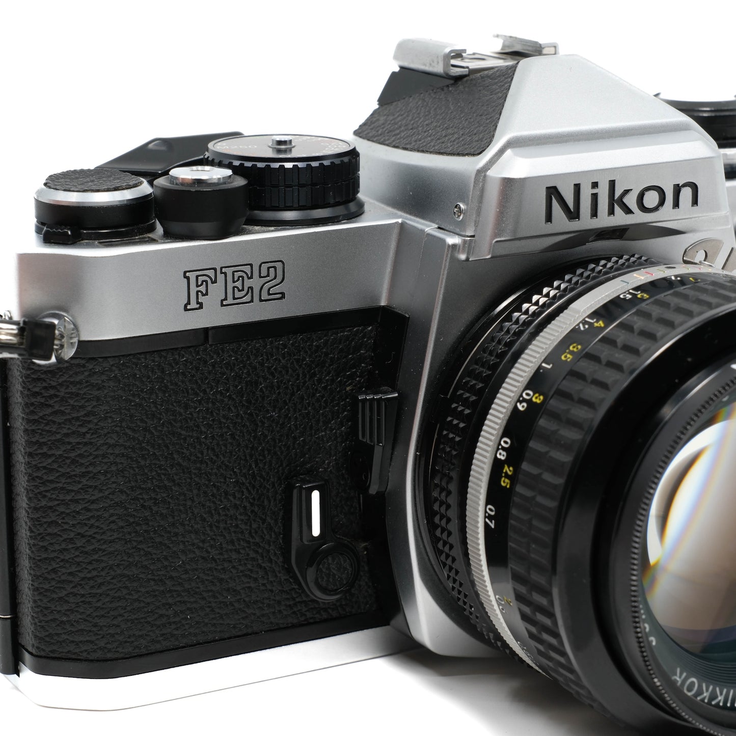 Nikon FE2 Silver + 50mm f/1.4 lens