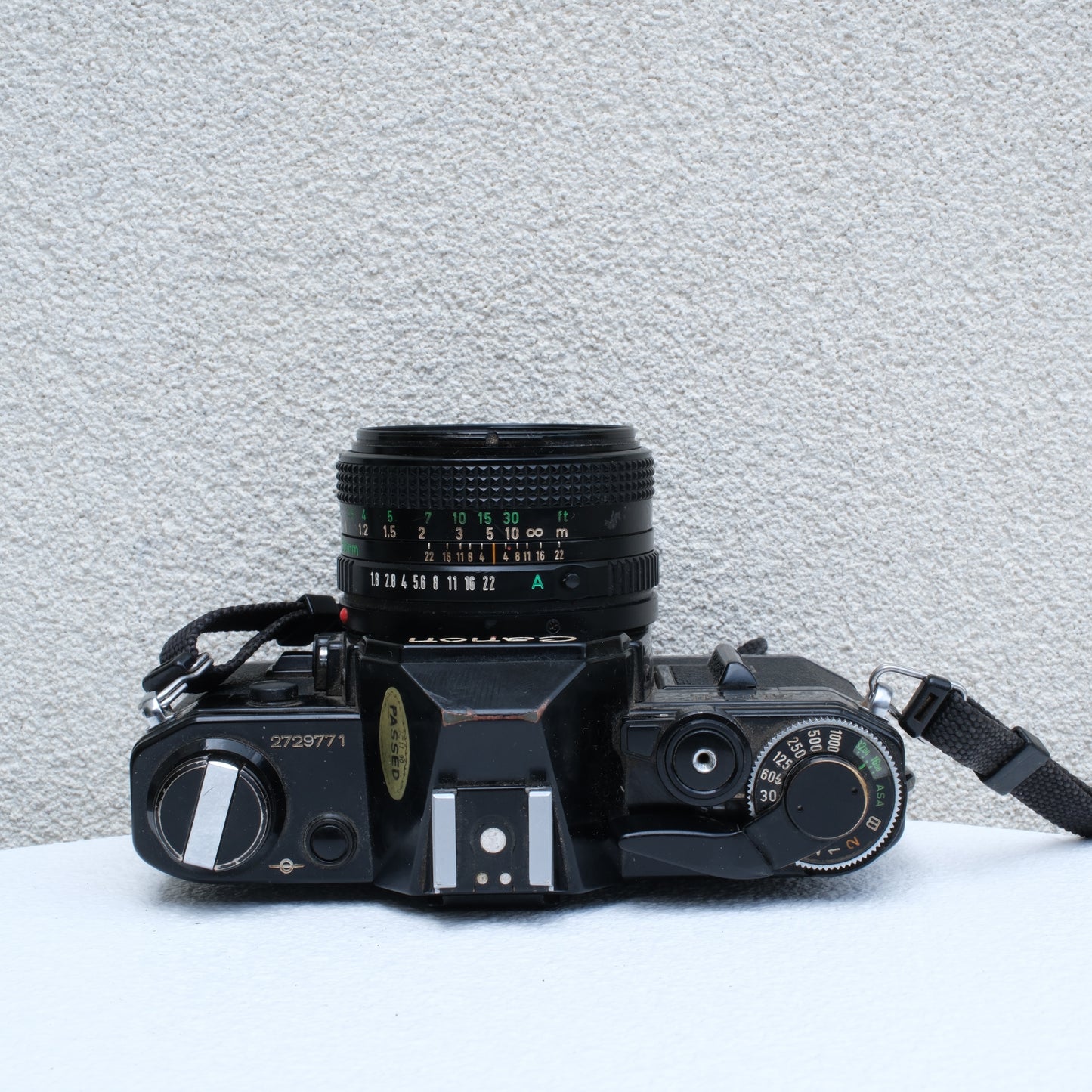 Canon AE1 Black (with 50mm f/1.8 lens)