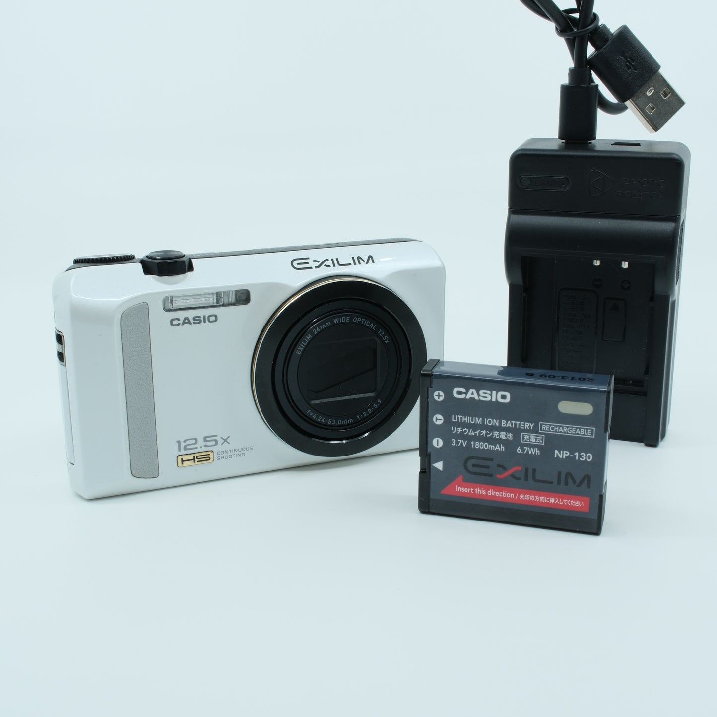 Casio EXILIM ZR200 (White)