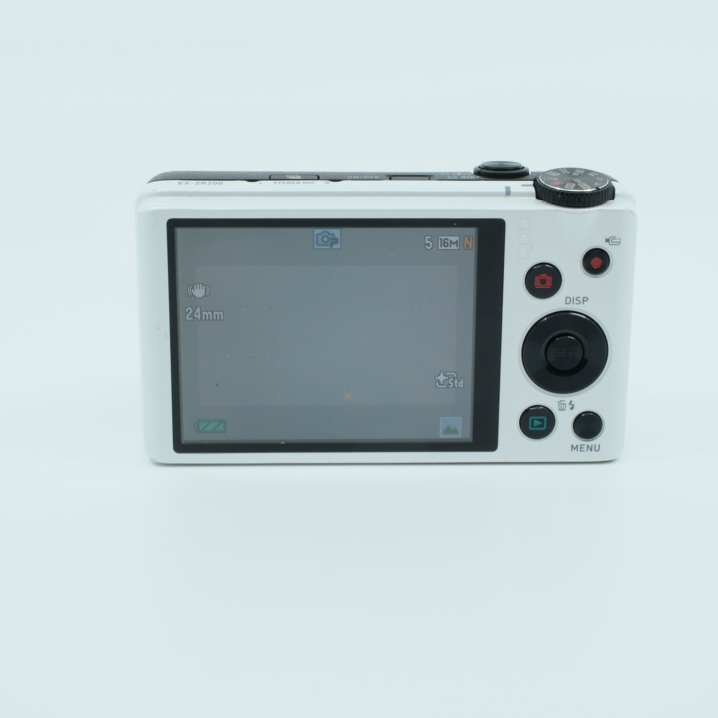 Casio EXILIM ZR200 (White)