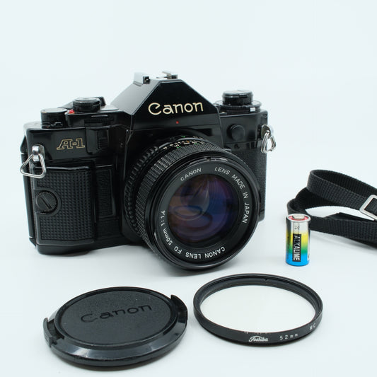 Canon A1 (50mm f/1.4 lens)