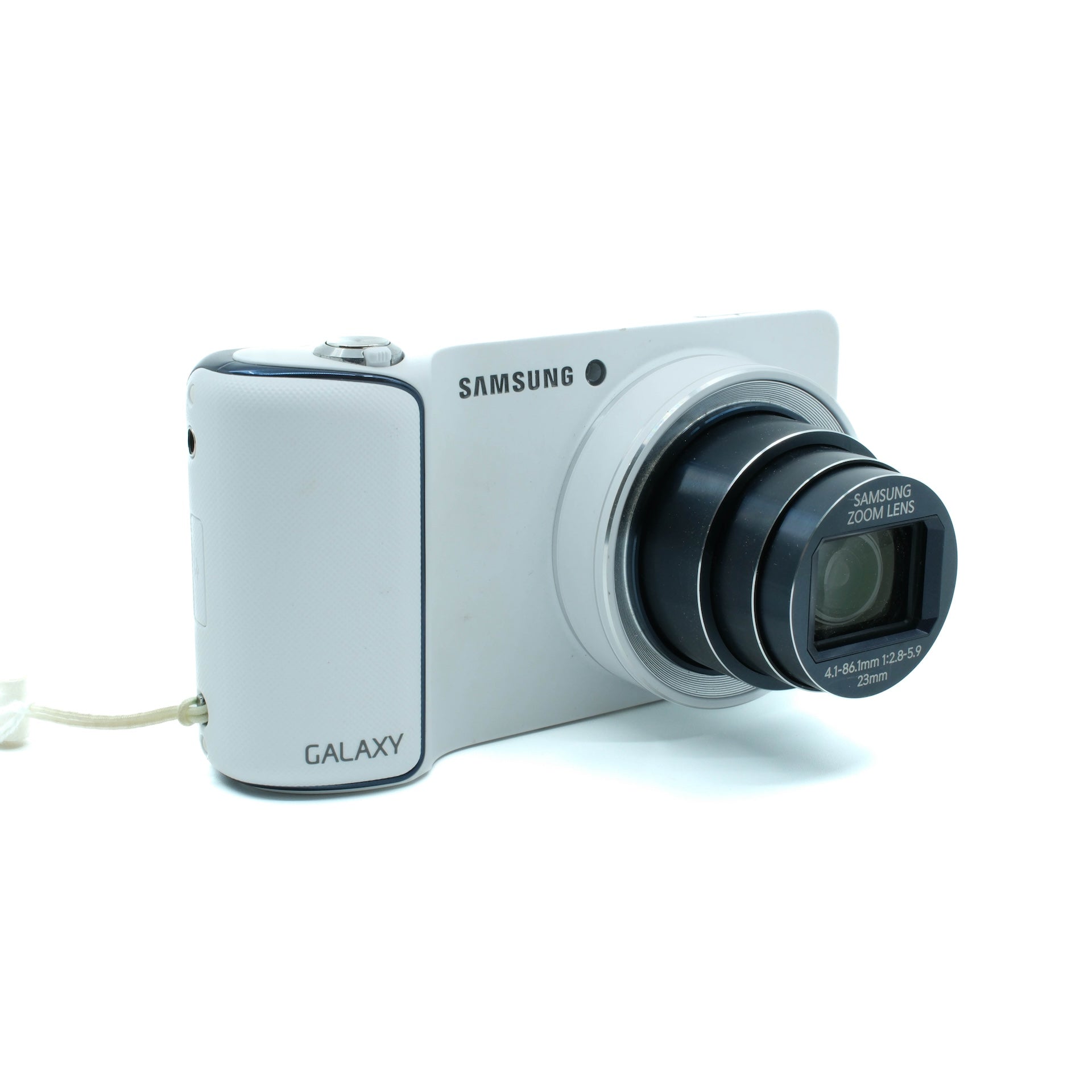 Samsung Galaxy DigitalCamera EK-GC100 4GB, White, run purchases Android apps