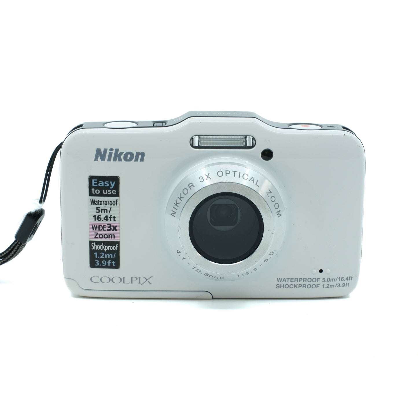 Nikon Coolpix S31 (White) (Waterproof)