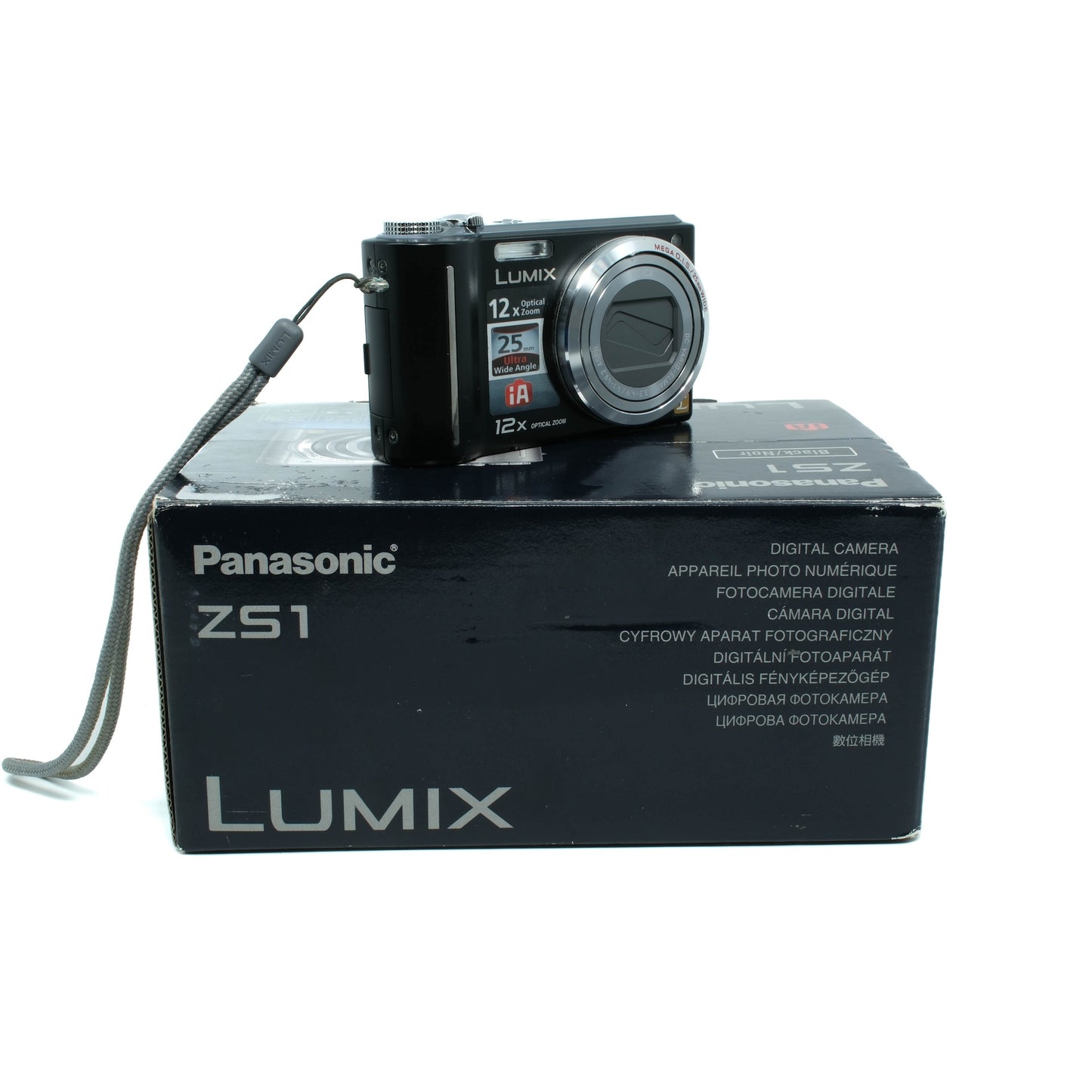 Panasonic LUMIX DMC-ZS1 (Black)