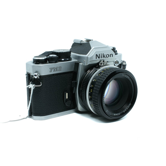Nikon FM2n Silver + 50mm f/1.8 lens