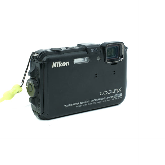 Nikon Coolpix AW100 (Black) (Waterproof)