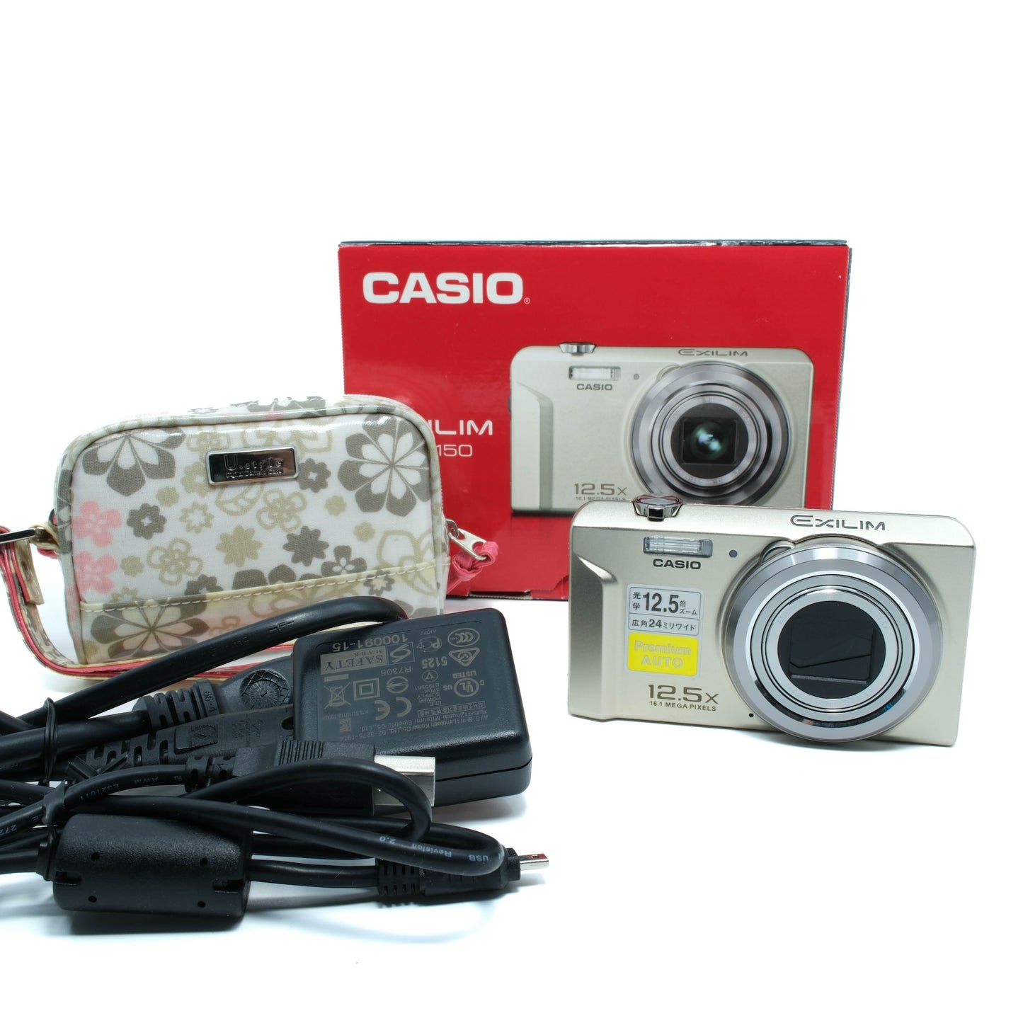 Casio EXILIM EX-ZS150 (Light Gold)