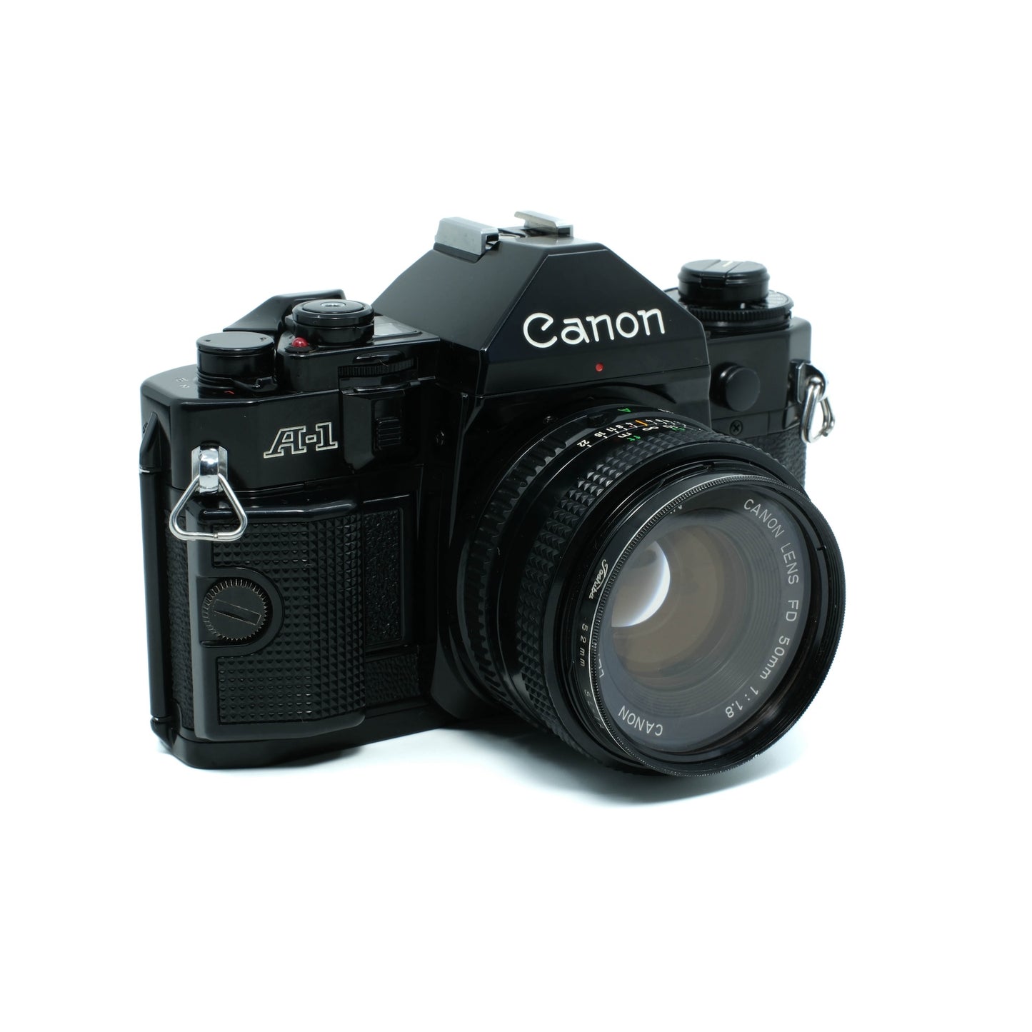 Canon A1 + 50mm f/1.8 lens