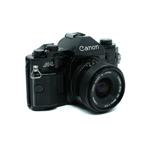 Canon A1 + 28mm f/2.8 lens