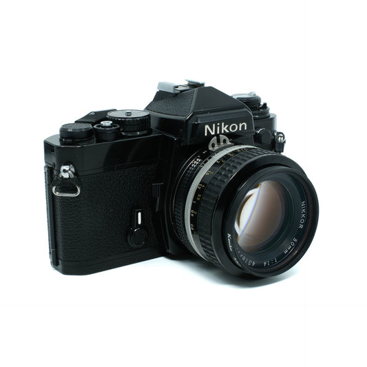Nikon FE Black + 50mm f/1.4 lens