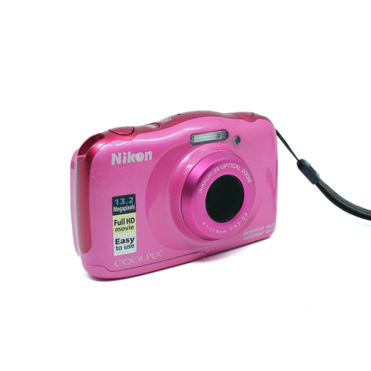 Nikon Coolpix W100 (Pink) (Waterproof)