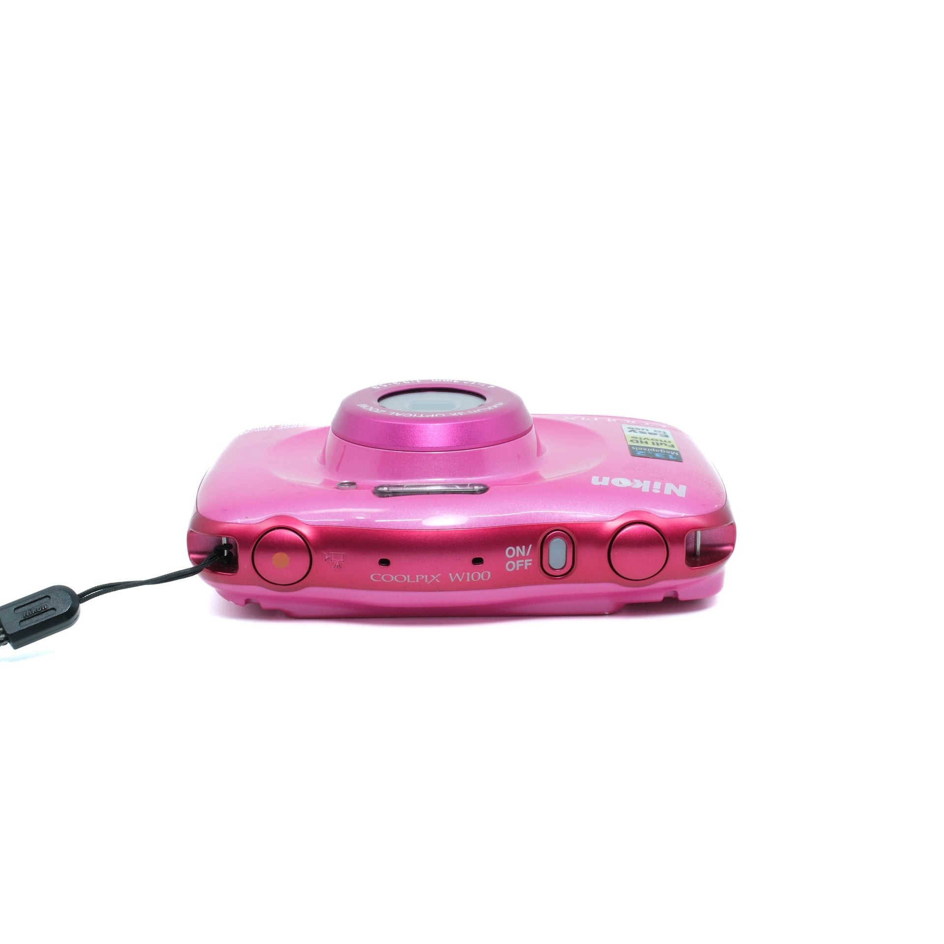 Nikon COOLPIX W W100 PINK 1GB SD Card付き Nikon COOLPIX W100 13.2 MP Waterproof Digital Camera (Pink