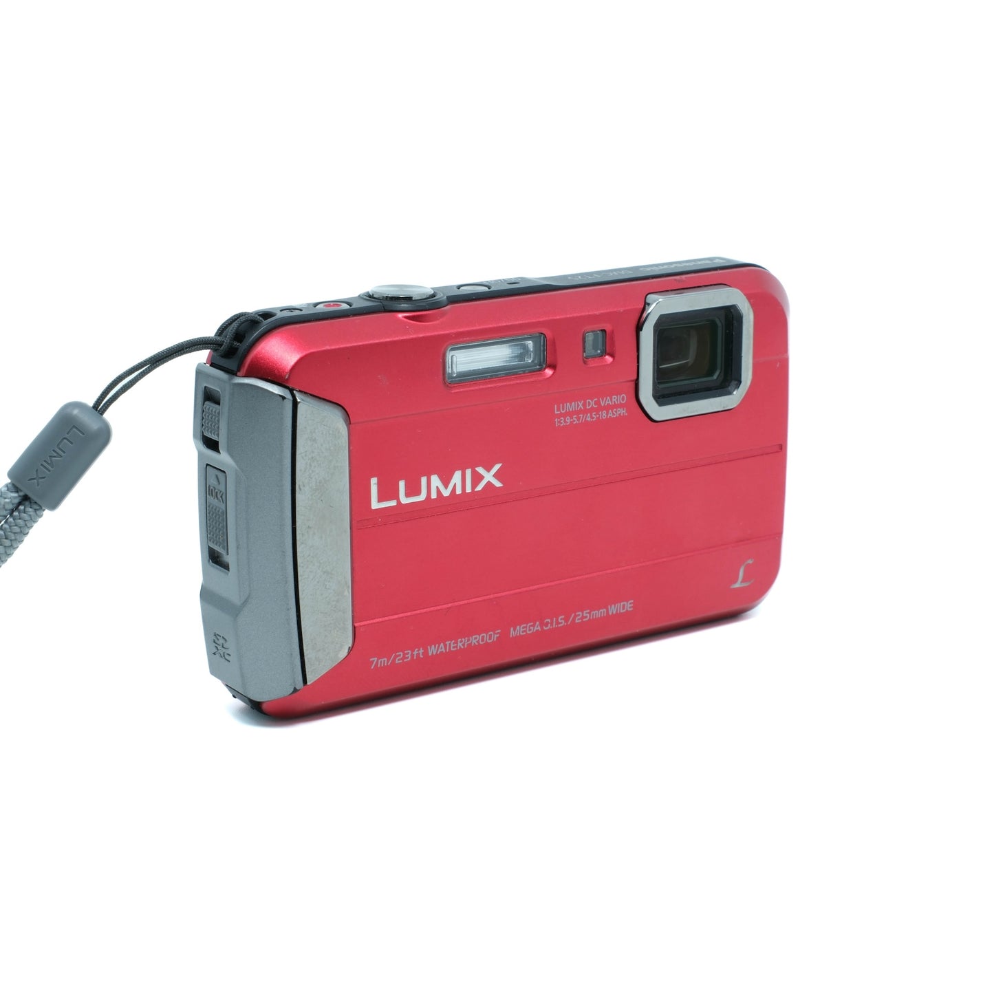 Panasonic LUMIX DMC-FT25 (Red) (Waterproof)