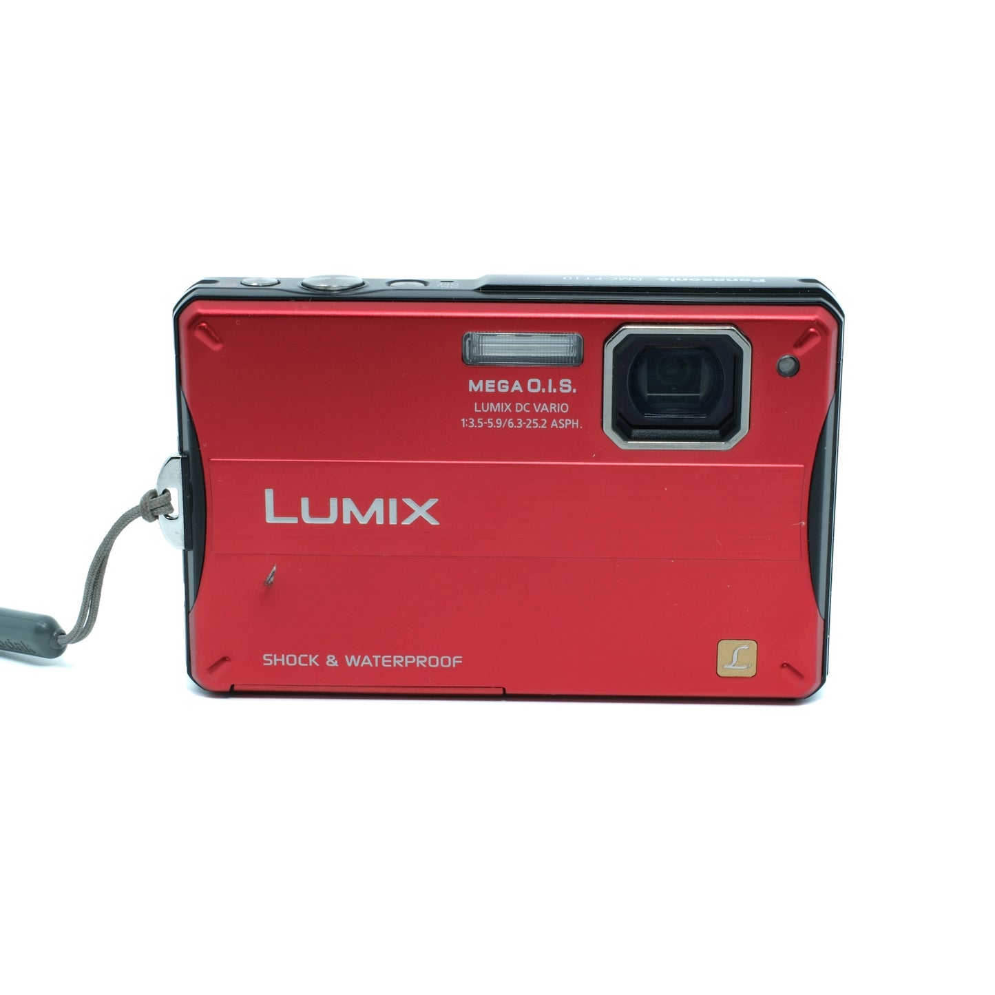 Panasonic LUMIX DMC-FT10 (Red) (Waterproof)