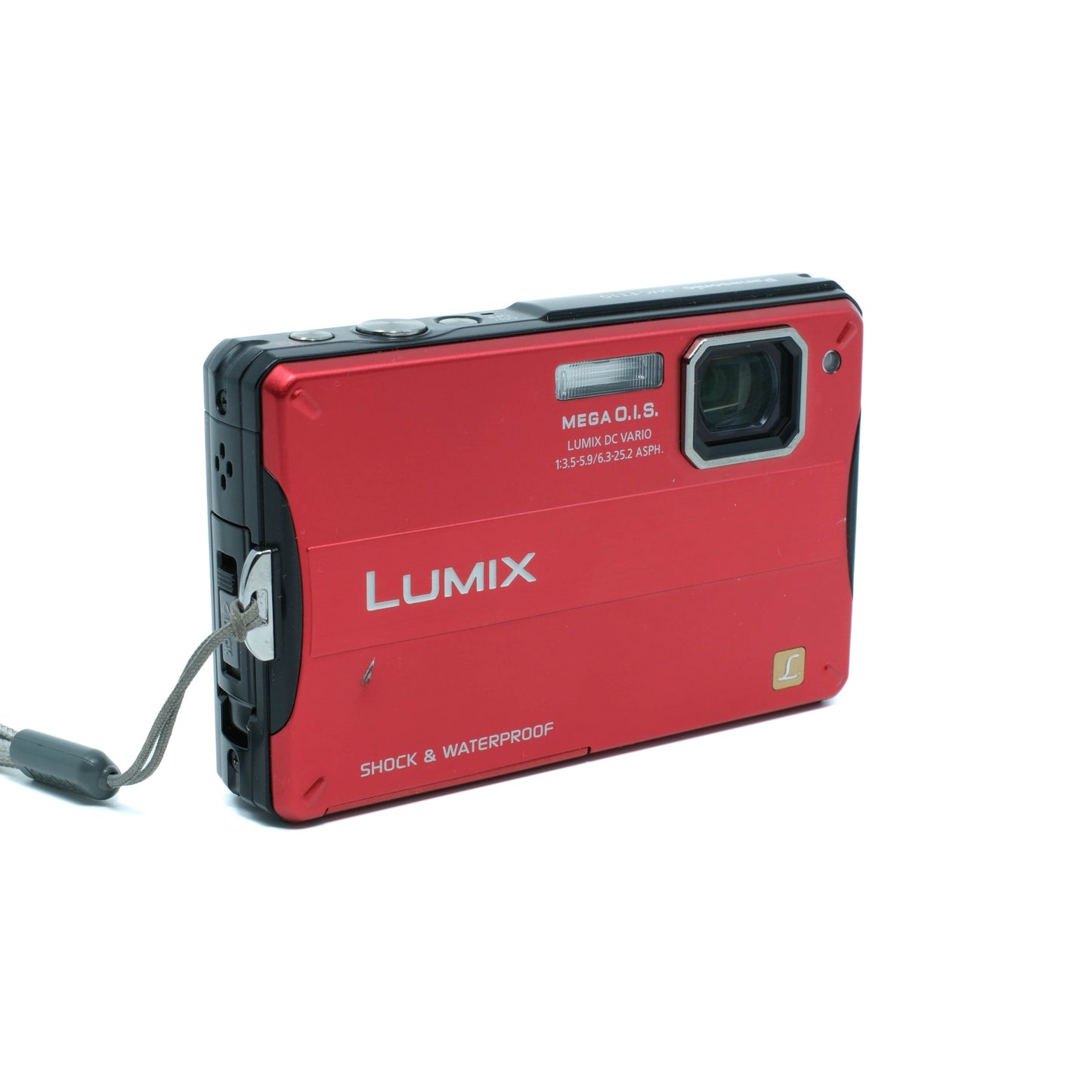 Panasonic LUMIX DMC-FT10 (Red) (Waterproof)