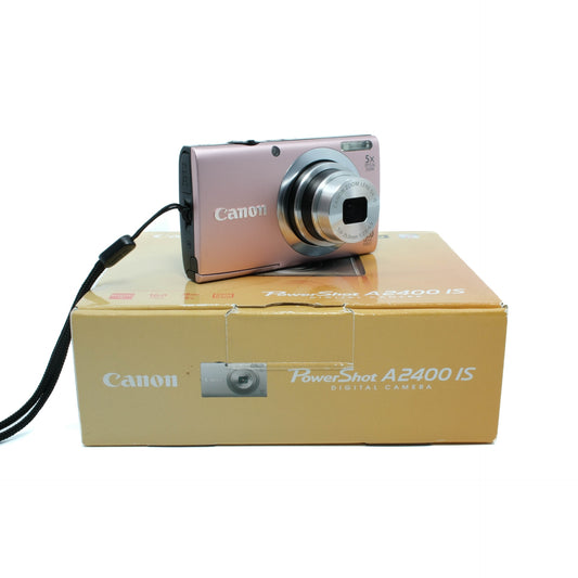 Canon Powershot A2400 IS (Light Pink)