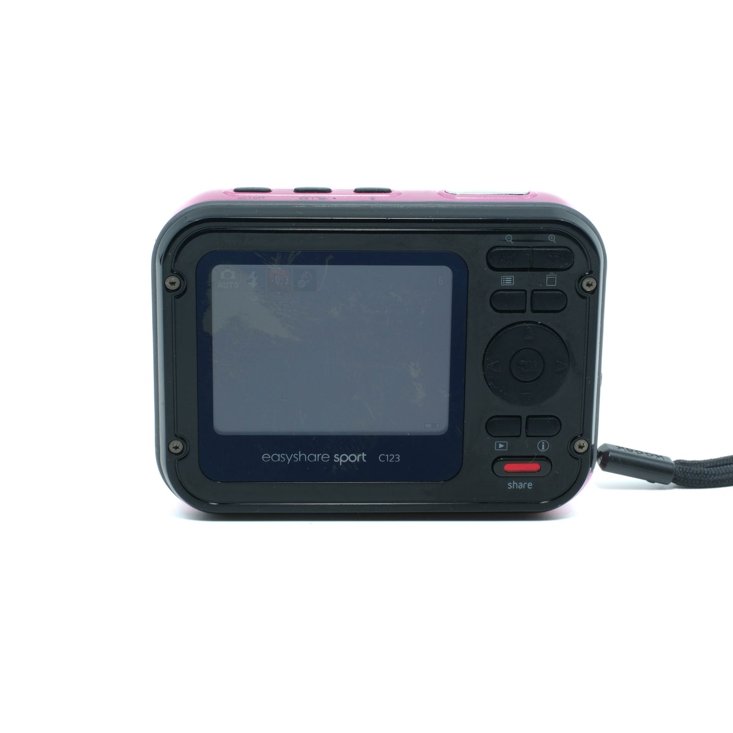 Kodak Easyshare Sport C123 (Pink) (Waterproof)