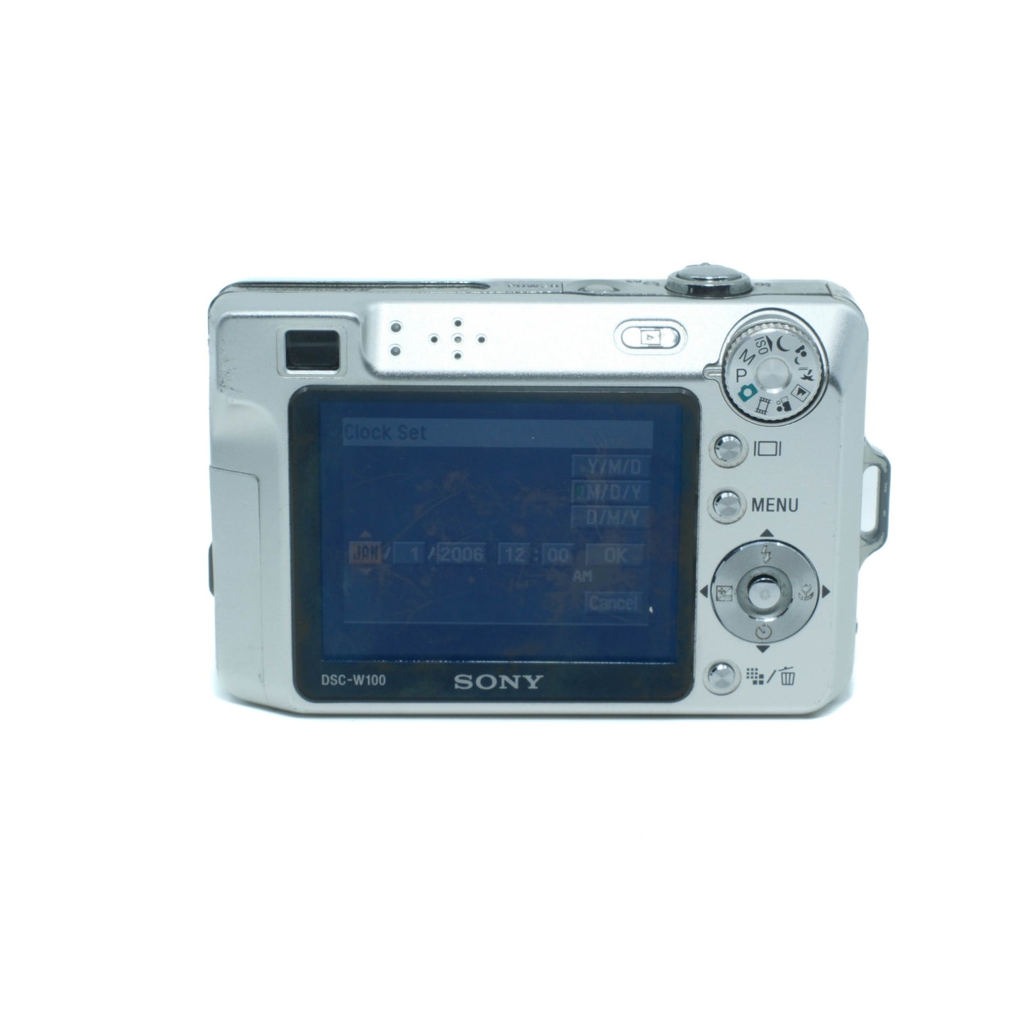 Sony Cybershot DSC-W100 (Silver)