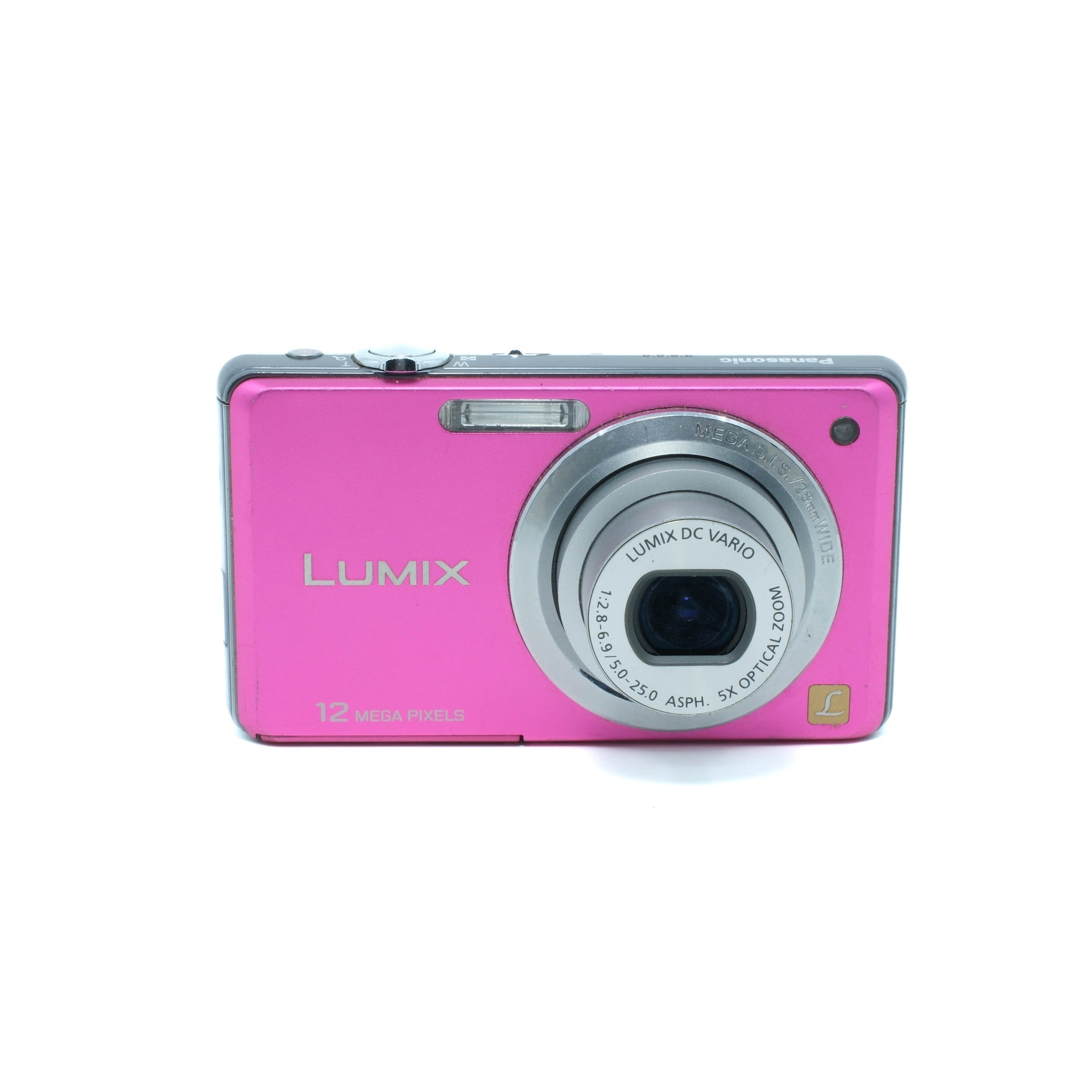 Panasonic Digital Camera Pink DMC-FX01-P 6-MP Japanese menu