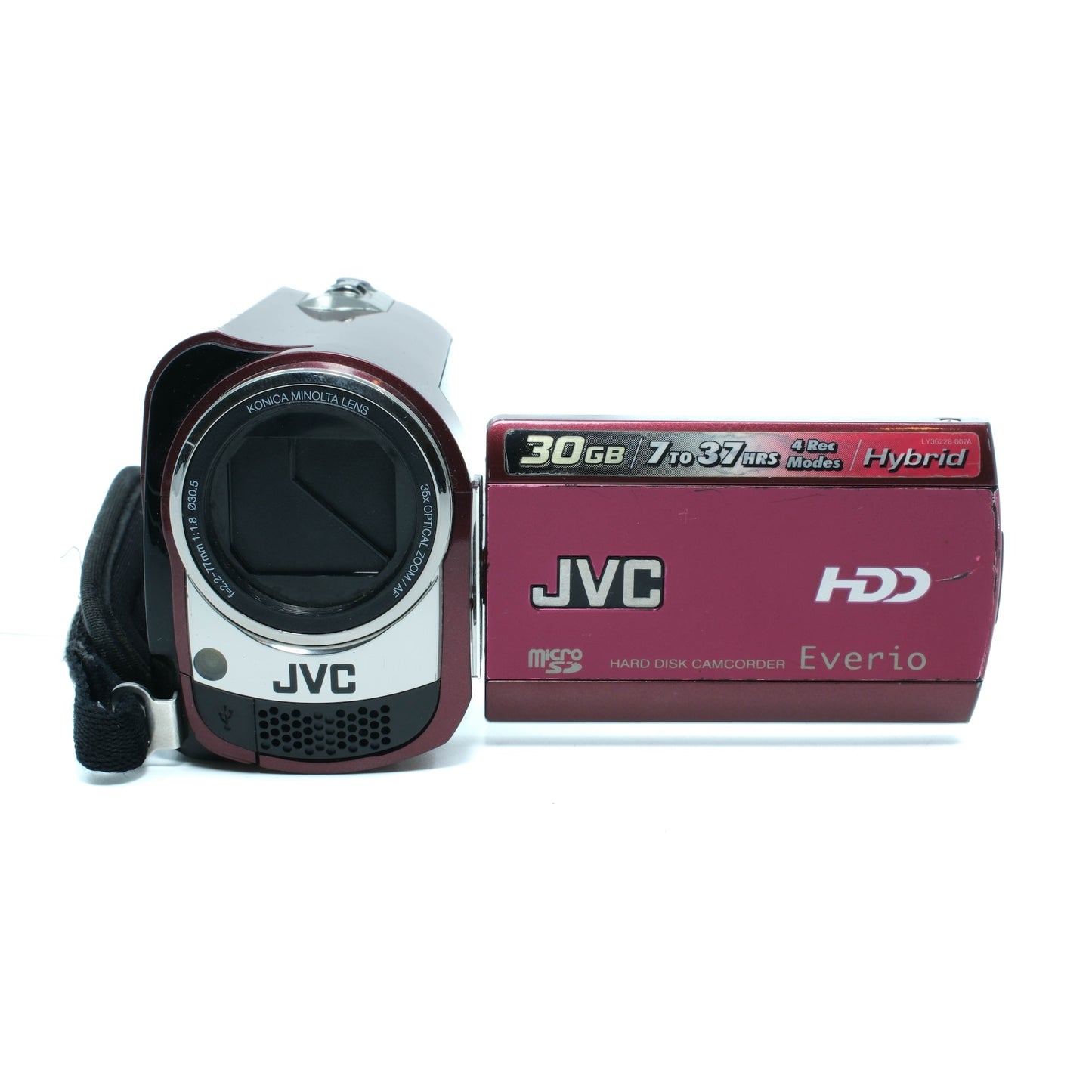 JVC Everio GZ-MG330RA (Red)