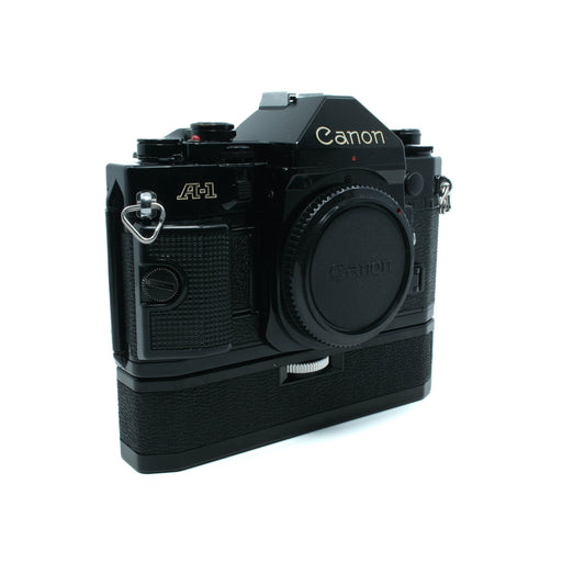 Canon A1 (Body) + Motor Drive