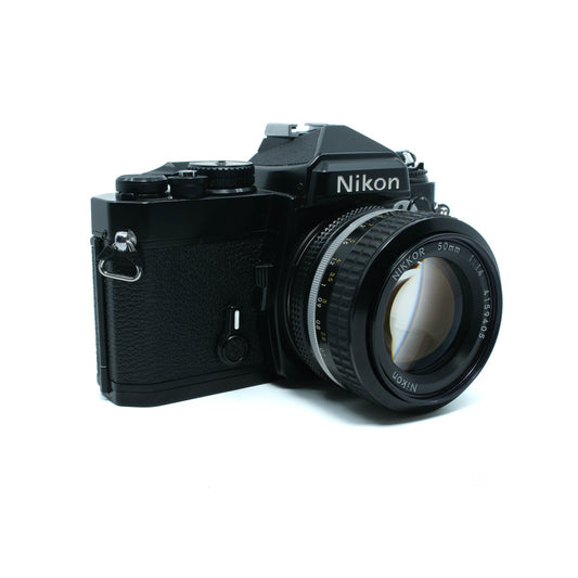 Nikon FE (Black) + 50mm f/1.4 Lens