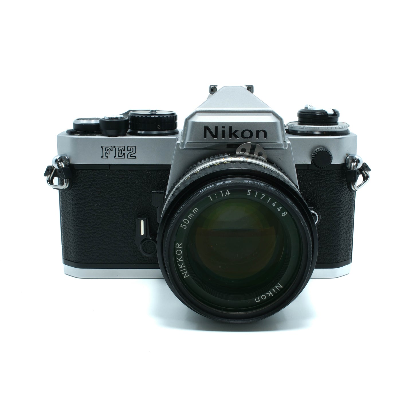 Nikon FE2 (Silver) + 50mm f/1.4 Lens