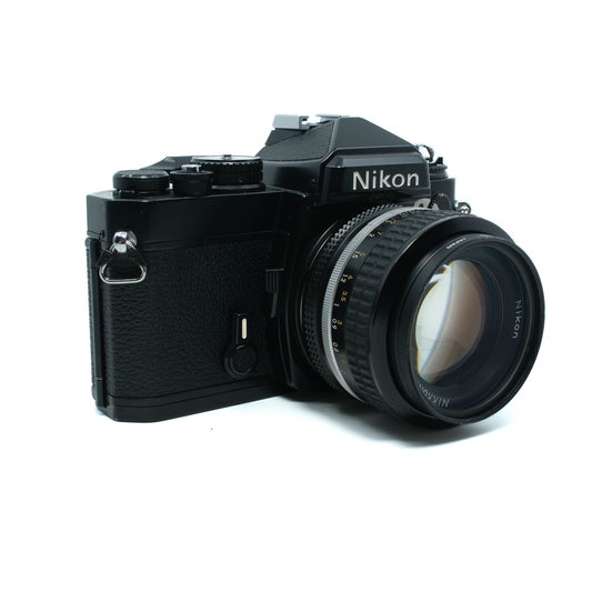 Nikon FE (Black) + 50mm f/1.4 Lens