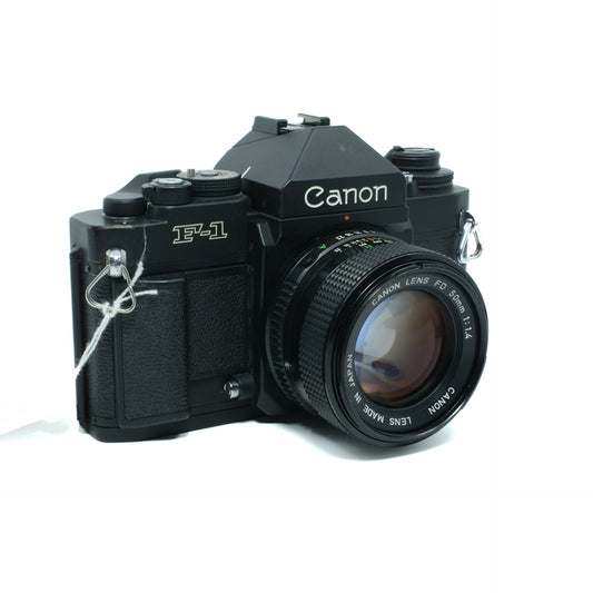 Canon F1 (new) + 50mm f/1.4 lens