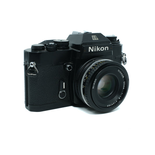 Nikon EL2 + 50mm f/1.8 lens