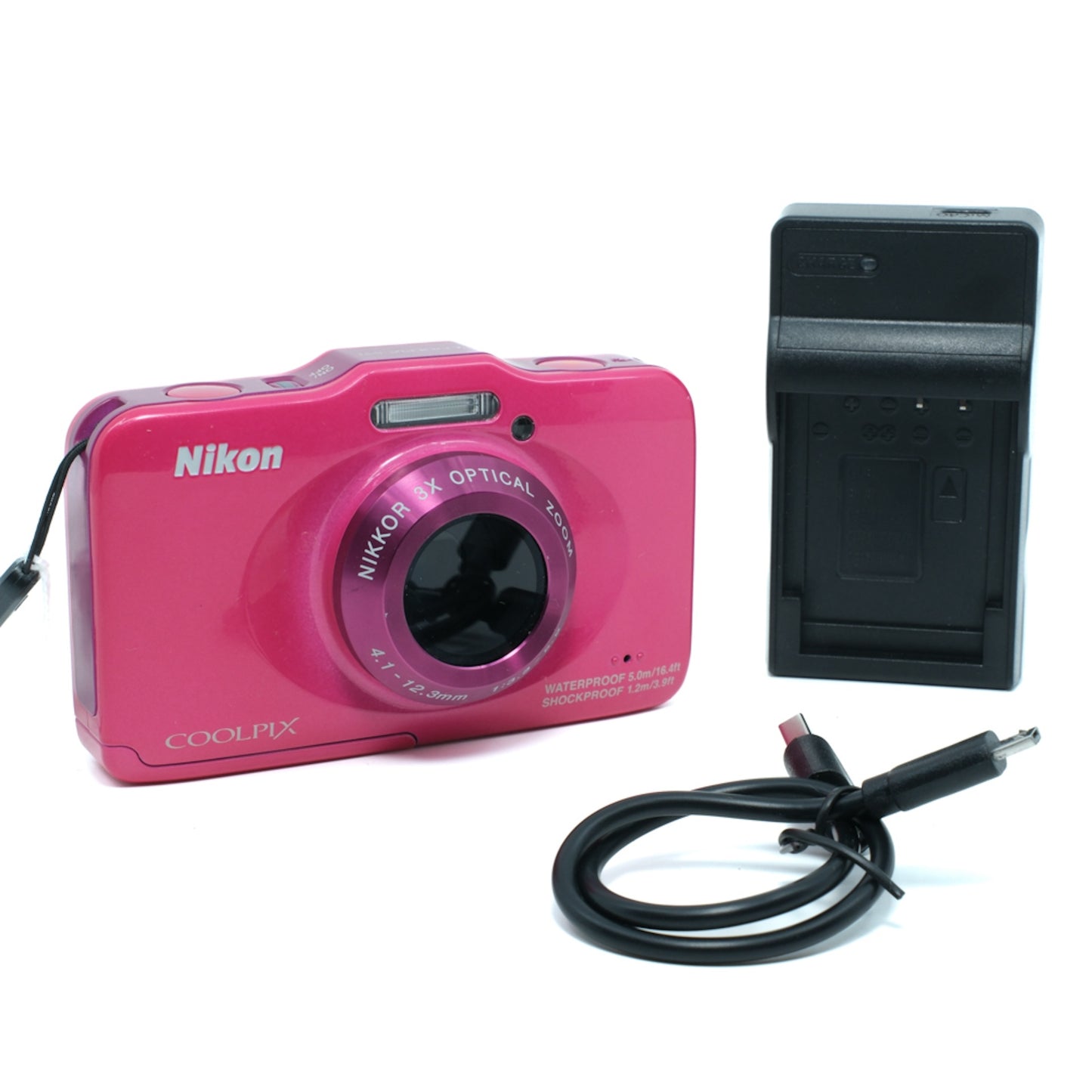 Nikon Coolpix S31 (Pink, Waterproof)