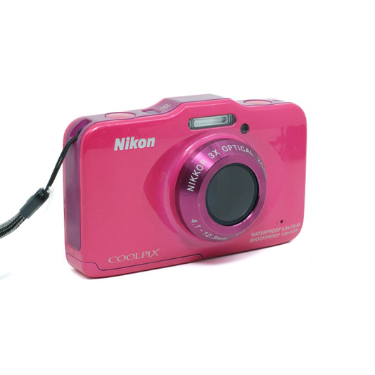 Nikon Coolpix S31 (Pink, Waterproof)