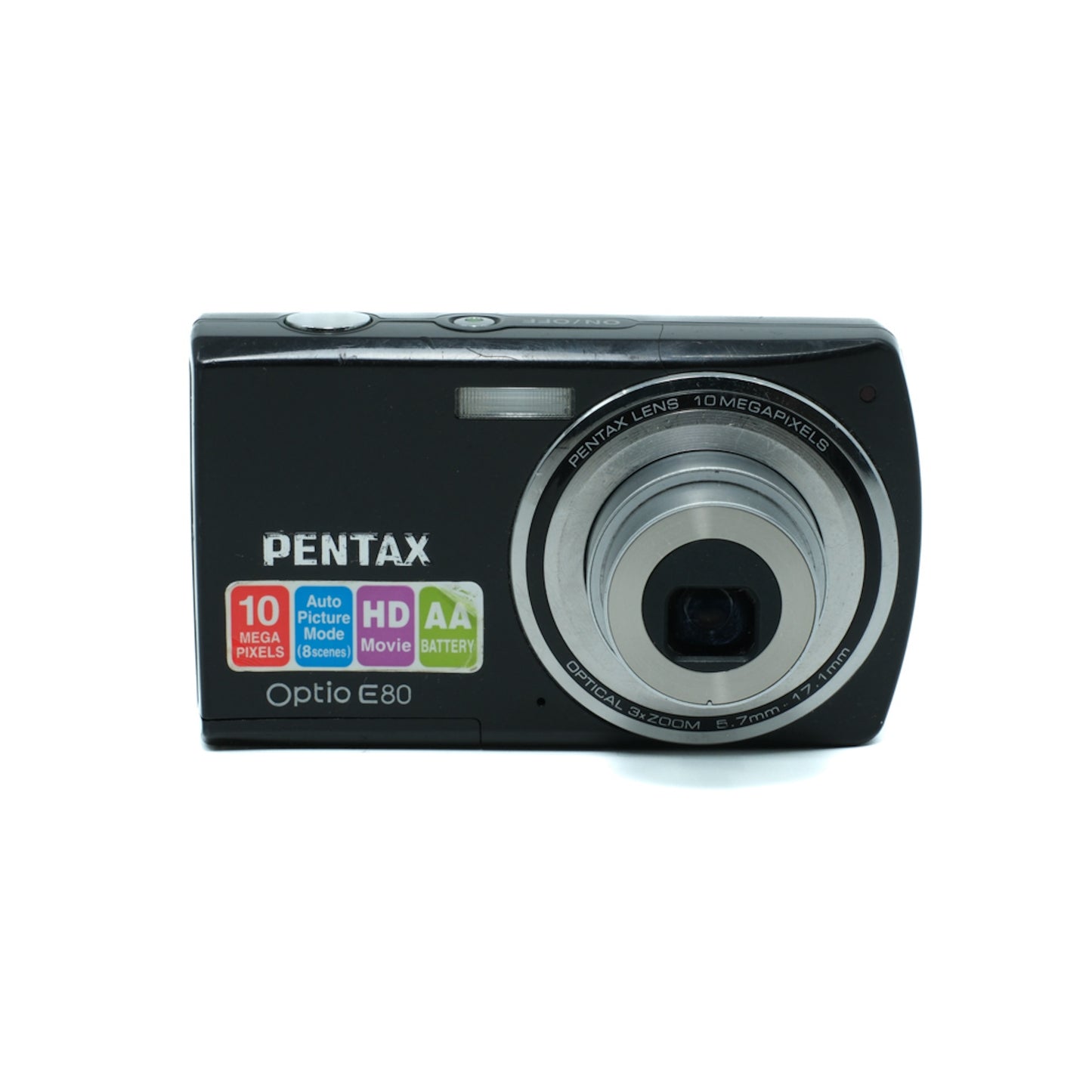 Pentax Optio E80 (Black)