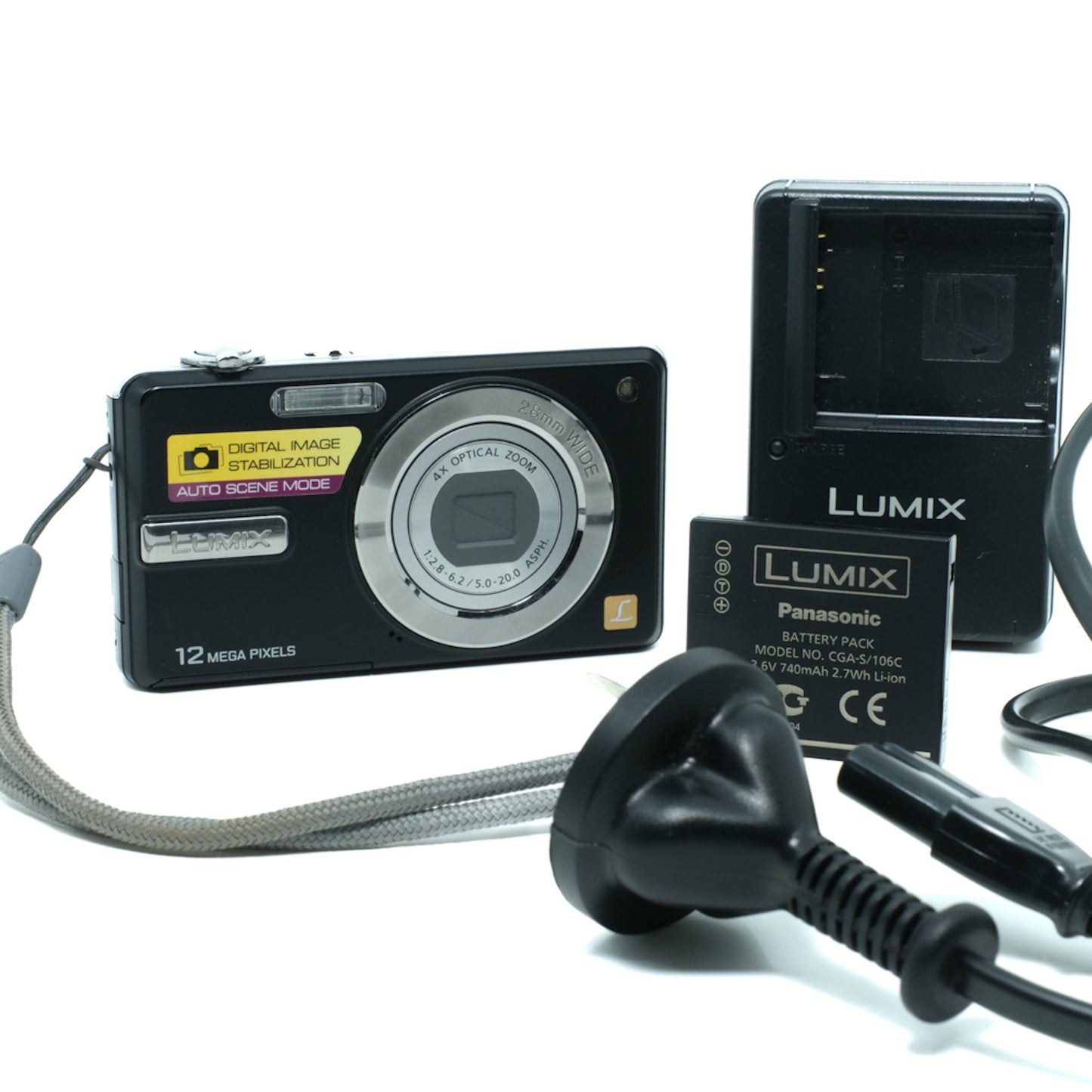 Panasonic LUMIX DMC-F3 (Black)