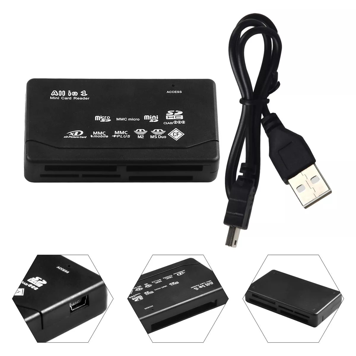 XD & Memory Stick Card Reader (For early 2000 Sony, Olympus & Fujifilm Digicams)